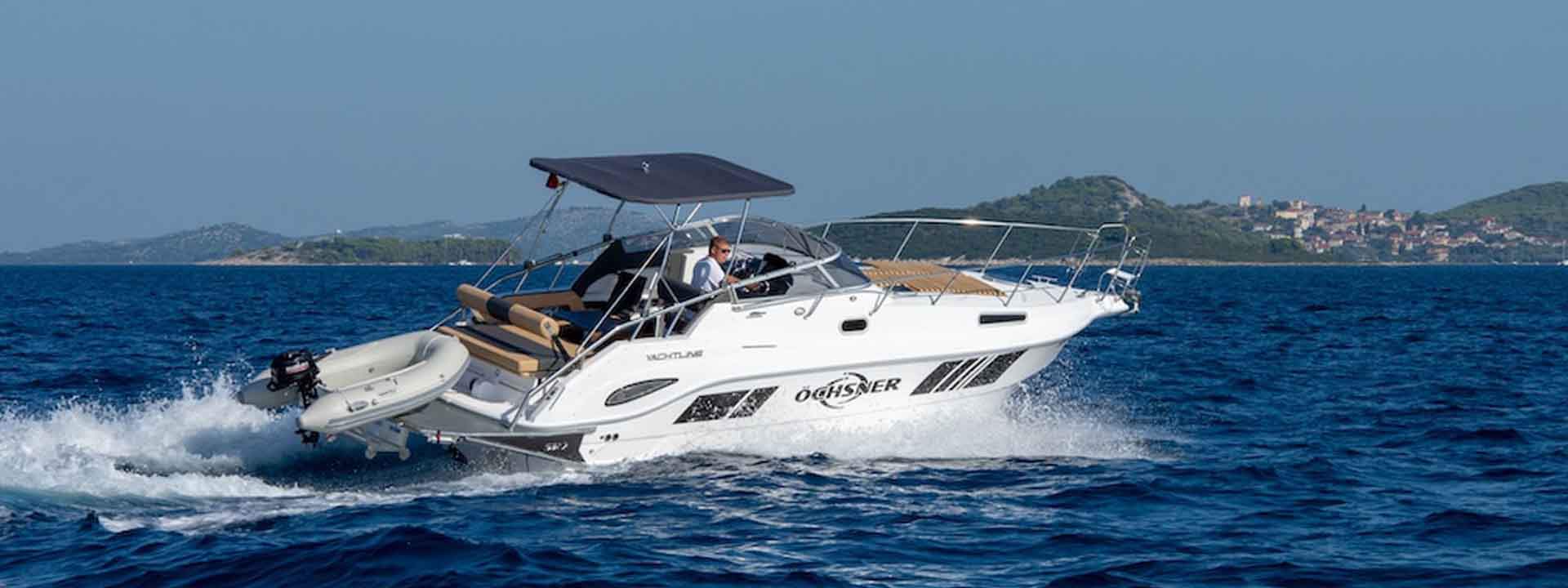 Barca a motore Ochsner SRX 30