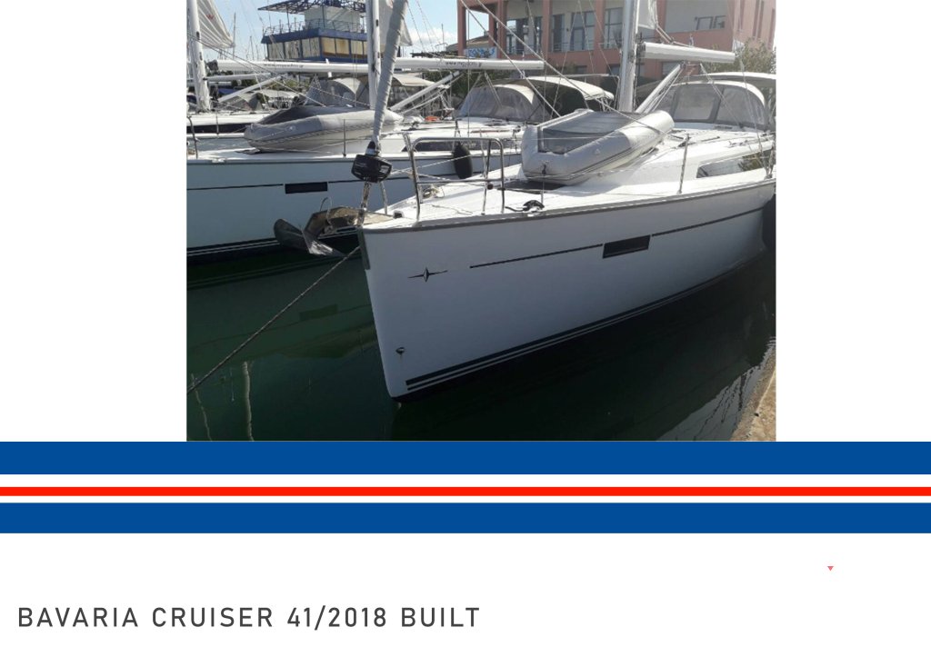 Парусная яхта Bavaria Cruiser 41