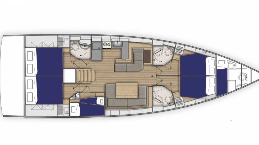 Segelboot Oceanis 51.1