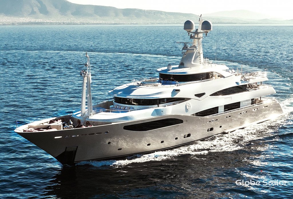 Luxusyacht CRN 60