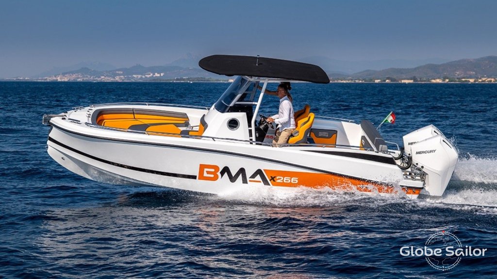Barca a motore BMA X266