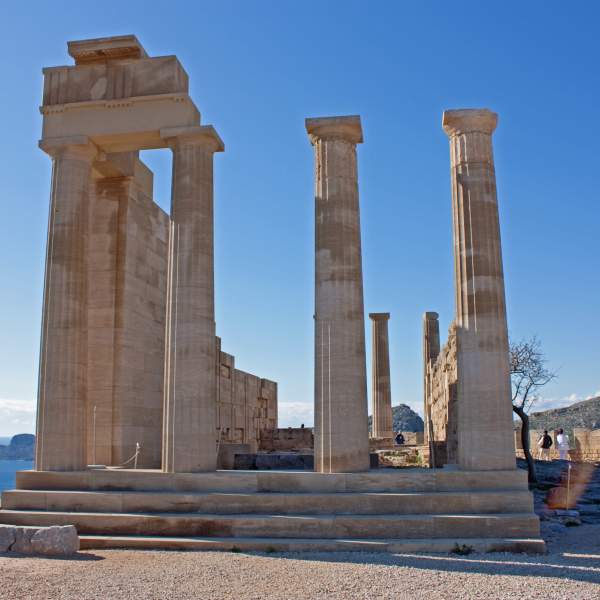 Le temple d'Athéna