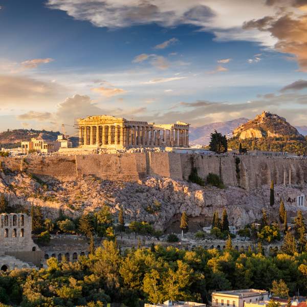 Visit the Acropolis of Athens at the beginning or the end of your cruise!