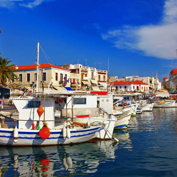 The old Aegina Harbour