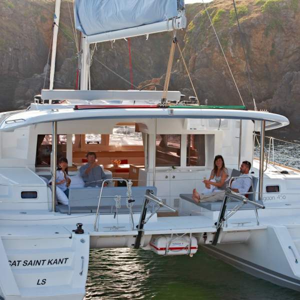 Your Lagoon 450 catamaran