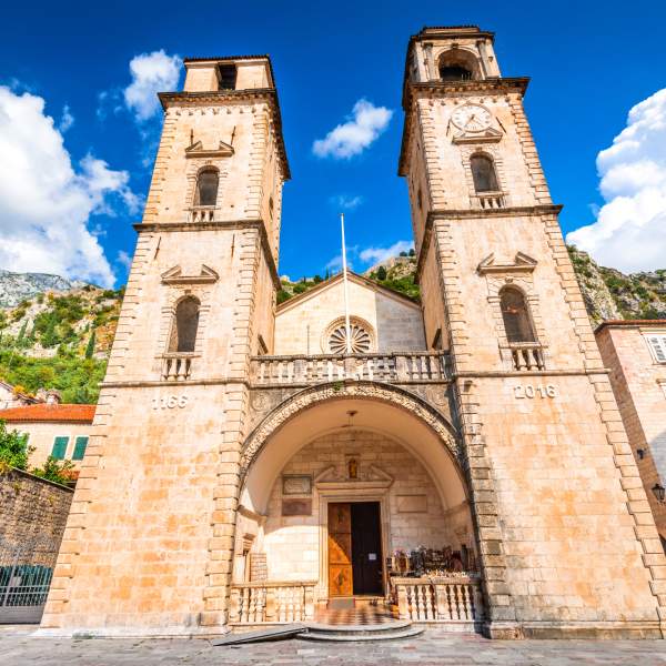 Saint-Tryphon, beautiful Romanesque cathedral in Kotor