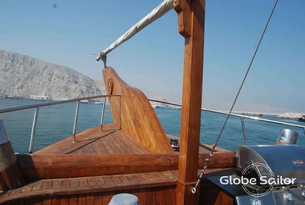 Sail aboard an elegant wooden yacht