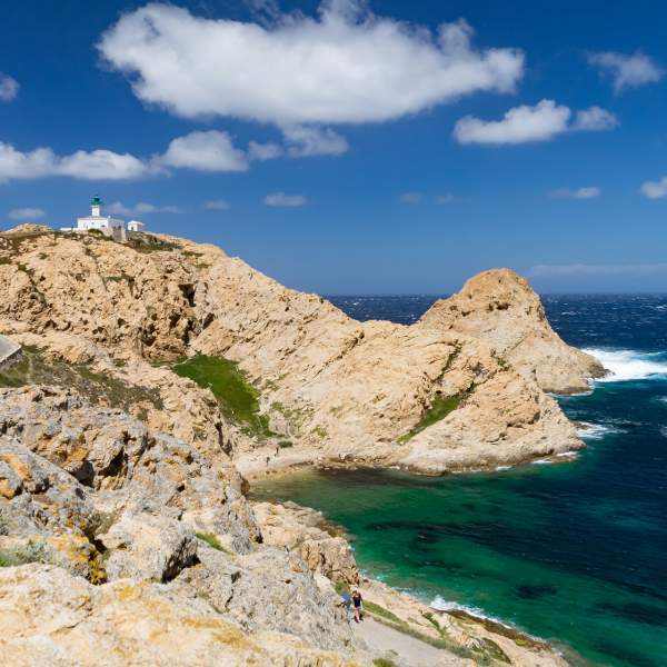 The Corsican coasts