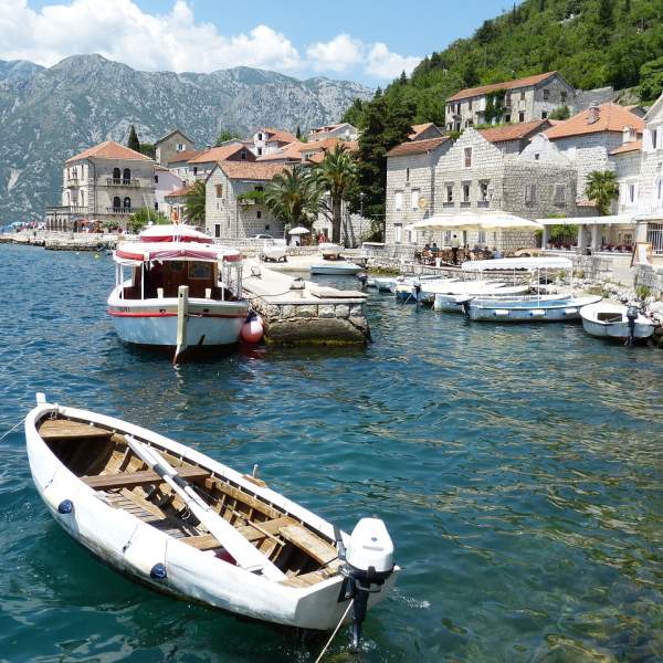 Explore the charming village of Perast