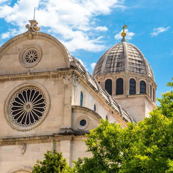 St. James' Cathedral in Sibenik, completed in the 16th century