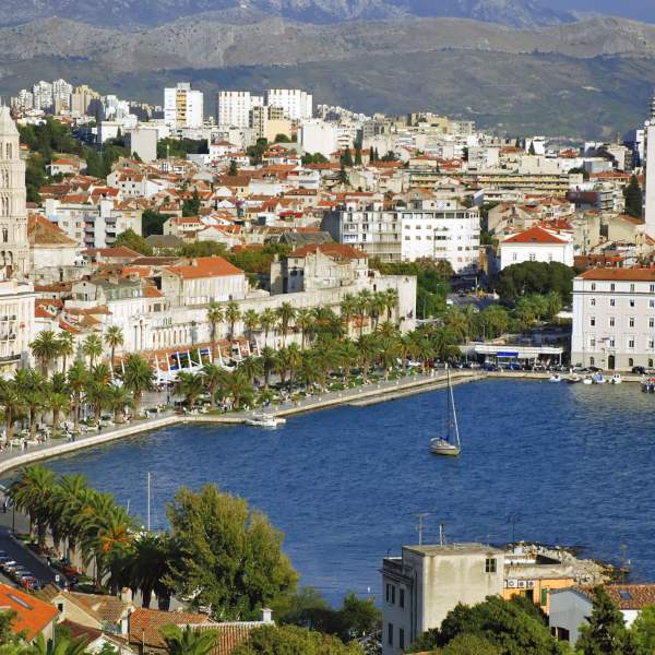 Split und seine vielen historischen Monumente
