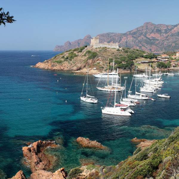 Photo North Corsica by sailboat