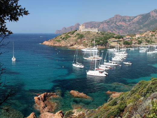 North Corsica by sailboat