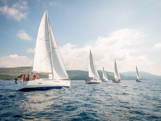 Flotilla cruise in Croatia
