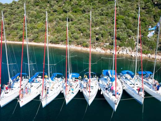 Flotilla cruise in Greece
