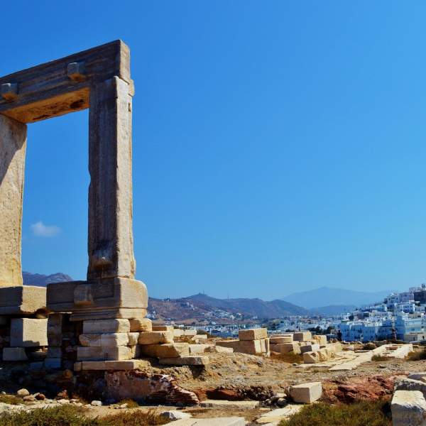 The Portara, the true emblem of Naxos
