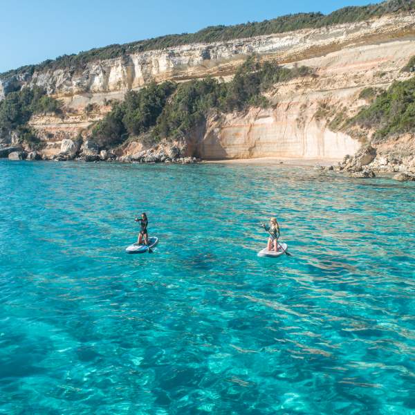 Explore the Costa Smeralda on a paddleboard