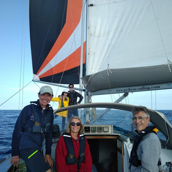 Photo Sailing in North Brittany with a skipper