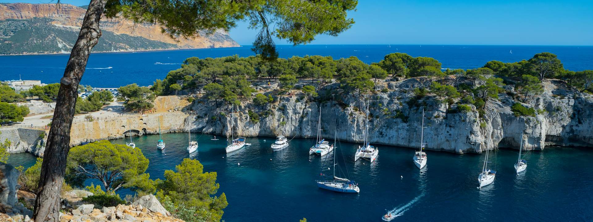 Sailing in the Calanques of Marseille