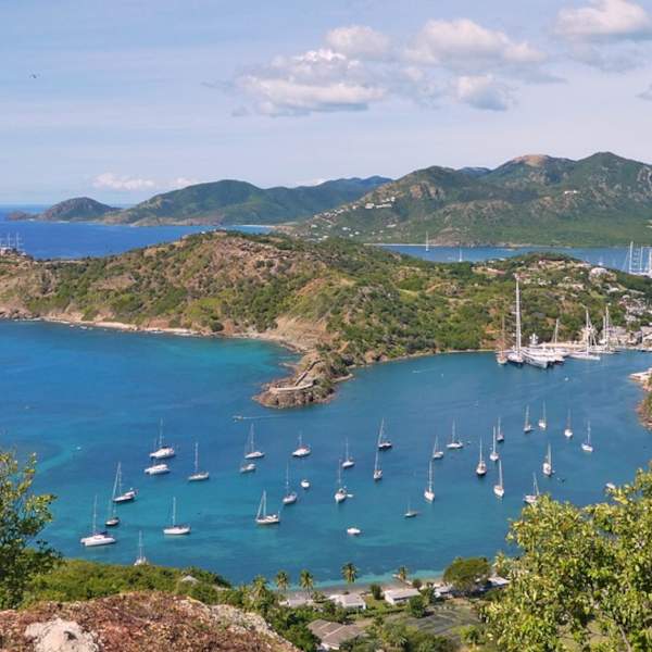Port of Antigua, starting and finishing point of the RORC Caribbean 600