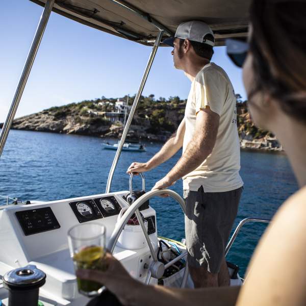 Photo Discover Ibiza by catamaran
