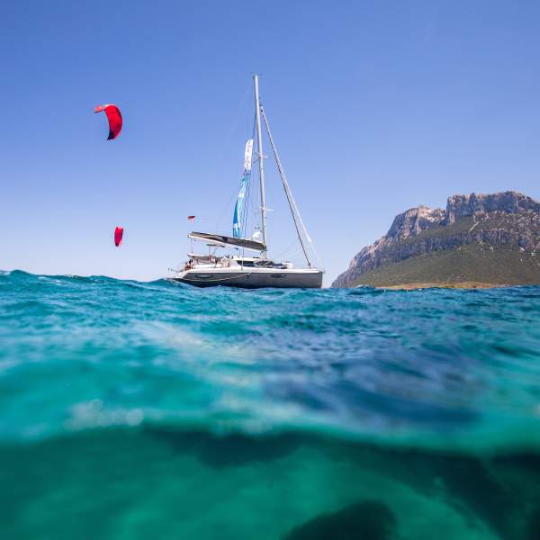 Photo Croisière kitesurf en catamaran