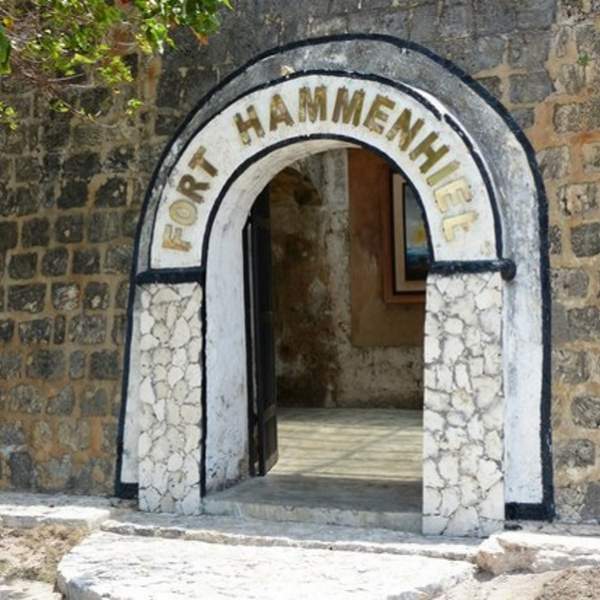 L'entrée du Fort Hammenhiel