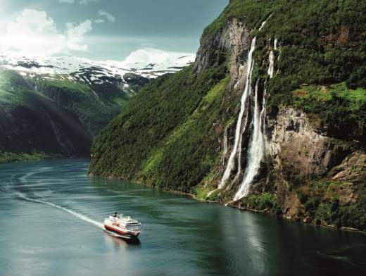 Cruise in the Norwegian fjords