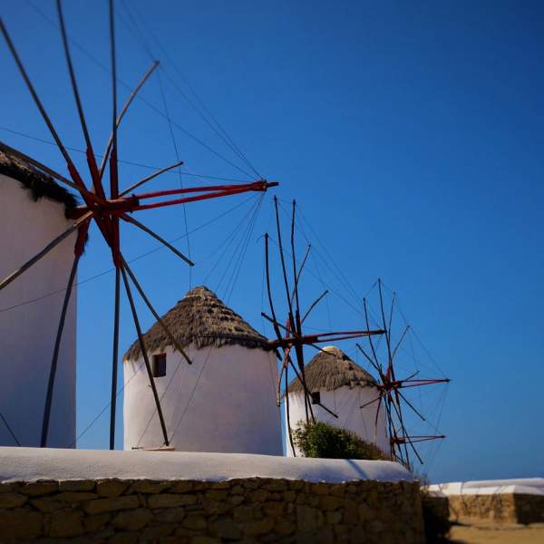 Les moulins de Mykonos