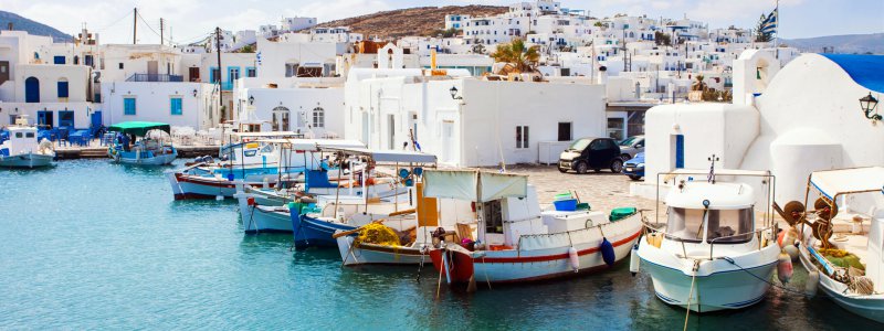 Catamaran charter Paros