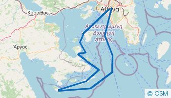 Sailing in the Saronic Gulf 