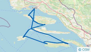 Sail South of Split