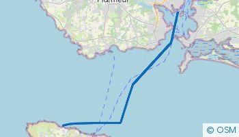 7 Day sailing itinerary from Lorient